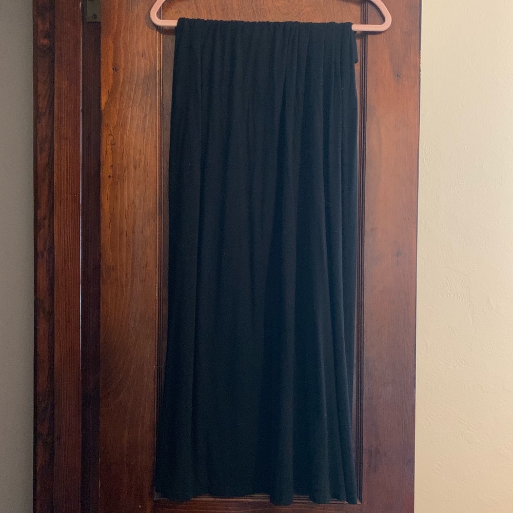 Ann Taylor Loft Black Maxi Skirt (S)
